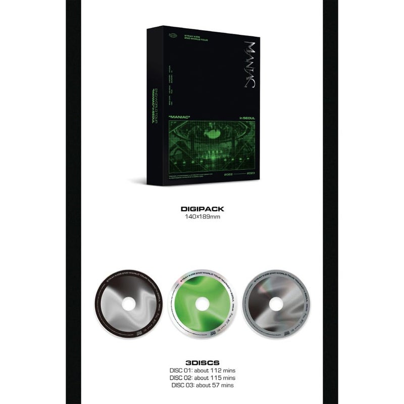 Stray Kids 2nd World Tour MANIAC in Seoul Contents+Photobook+Folding poster on pack+Tracking Sealed SKZ (DVD Version) - Image 4