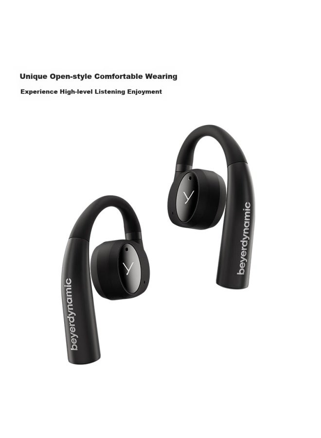 Beyer Dynamic Beyerdynamic Frio 200 Wireless Bluetooth Open-ear Headphones, Ear-hook Style Ows Headphones, Verio 200, Long Battery Life For Sports And Running, Comfortable To Wear, Black - Image 4