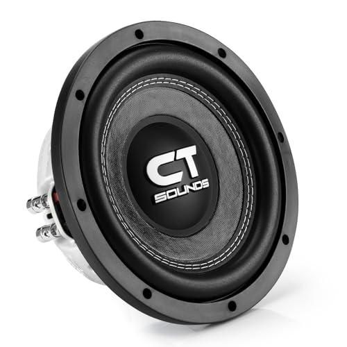 CT Sounds Hydro 8” Dual 2-Ohm 600-Watt Shallow Mount Car Subwoofer - Image 3
