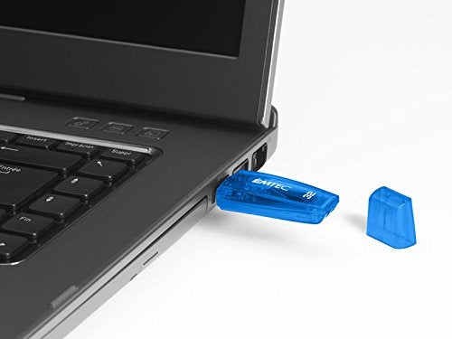 Emtec C410 Color Mix Flash Drive, 32GB, Blue, ECMMD32GC410 - Image 2