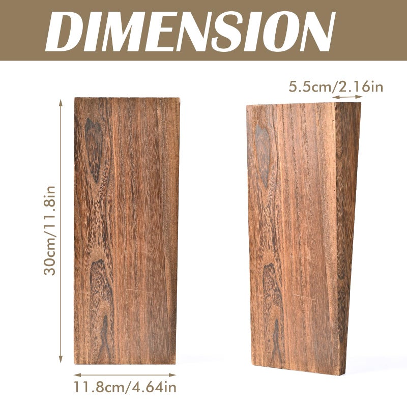 ZELURA 2PS Wood Wall Planters for Artificial Plants,Wall Decor, Modern Farmhouse Decor for Living Room Bedroom Bathroom(Brown) - Image 4
