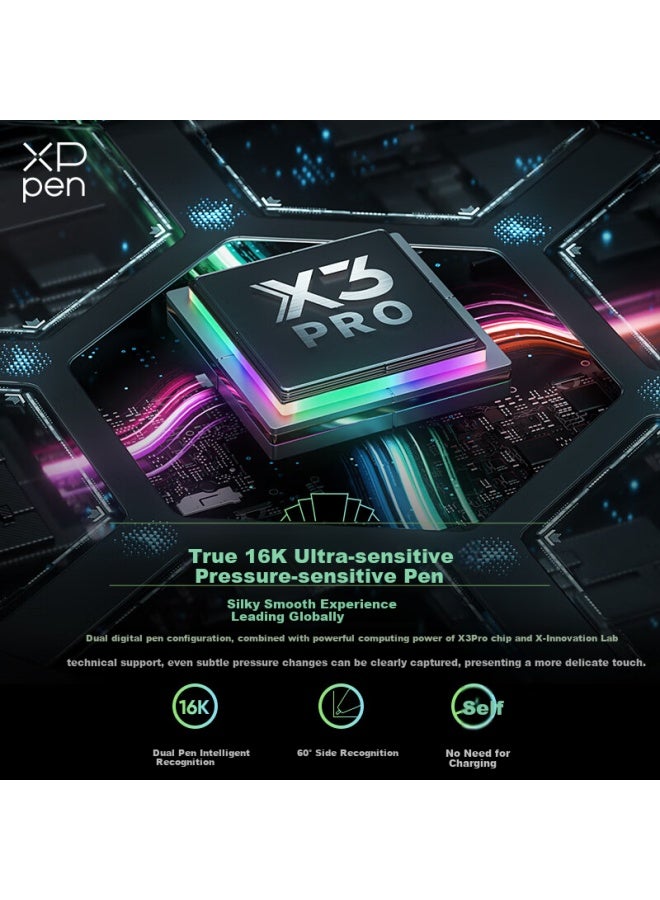 XPPen Xp-pen Artist Pro24 , 165hz Digital Screen, Drawing Tablet, Professional Computer Graphics Drawing Pad Ap24, Connects To Laptop, Drawing Board, Writing Pad, Electronic Drawing Board - Image 4