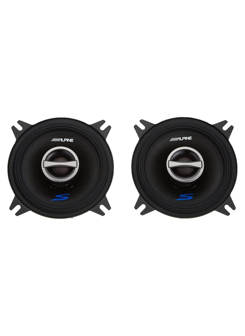 Alpine مكبرات صوت سيارة ثنائية الاتجاه مقاس 4 بوصات من سلسلة S-S40  - Image 1