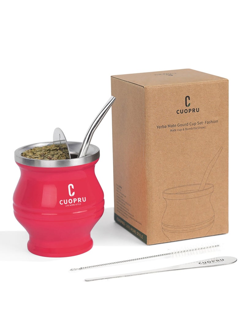 CUOPRU Yerba Mate Cup Set with Bombilla(Straw), Tea Filter - pzsku/Z26AF5B750AC7B3999C4FZ/45/_/1717119313/f1f39fec-cf37-40aa-9b61-7a26edbda37b