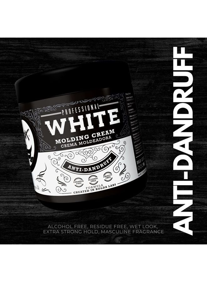 Rolda White Molding Cream Anti Dandruff 17.6oz - Image 3