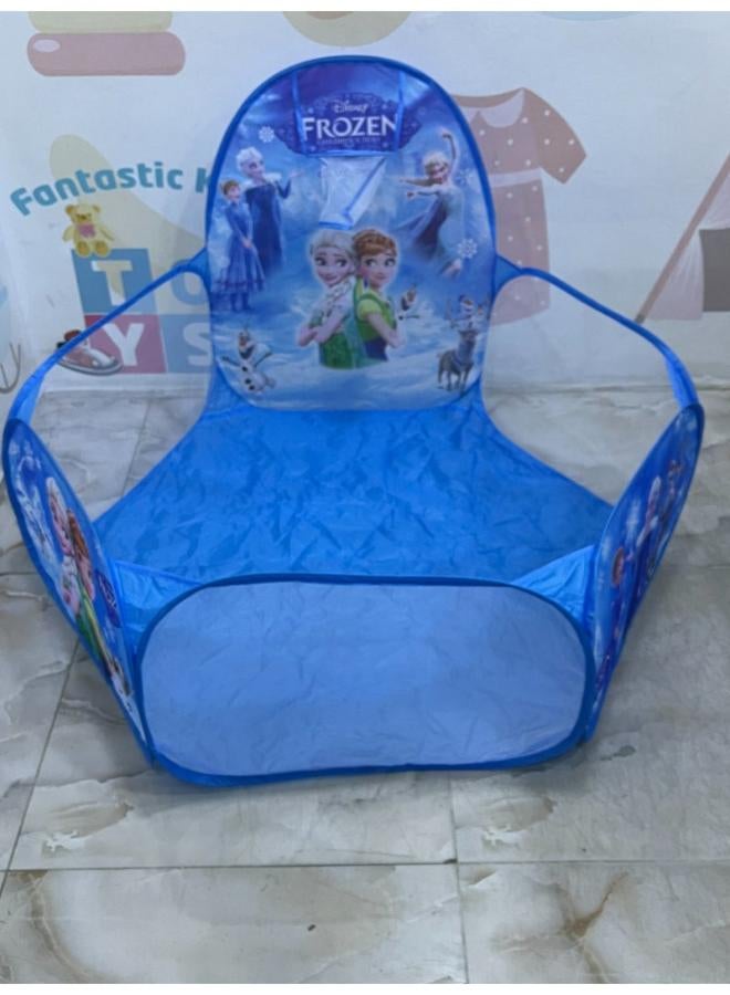 Disney FROZEN Pop-Up Play Tent for Kids – Foldable Ball Pit Tent for Indoor & Outdoor Fun (Without Balls) - Image 2