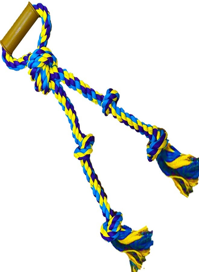 Fejapa Large Dog Rope Toys for Aggressive Chewers - Pitbull Tug of War, Heavy Duty, Outdoor, Medium to Large Breed Dog Chew Rope with Handle - Image 1