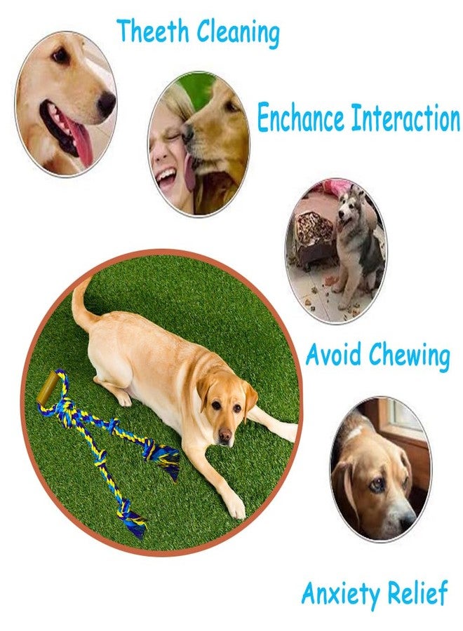 Fejapa Large Dog Rope Toys for Aggressive Chewers - Pitbull Tug of War, Heavy Duty, Outdoor, Medium to Large Breed Dog Chew Rope with Handle - Image 5