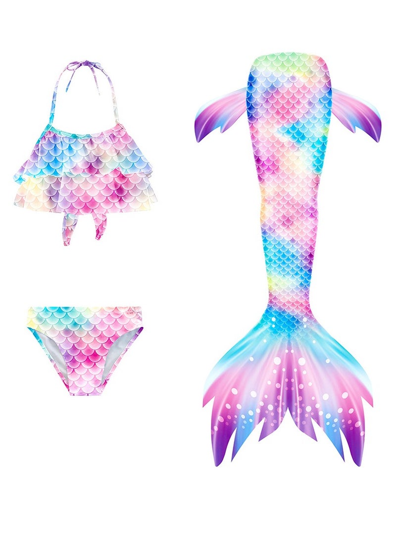 KUYING - Children's Mermaid Swimsuit Bikini - Image 1