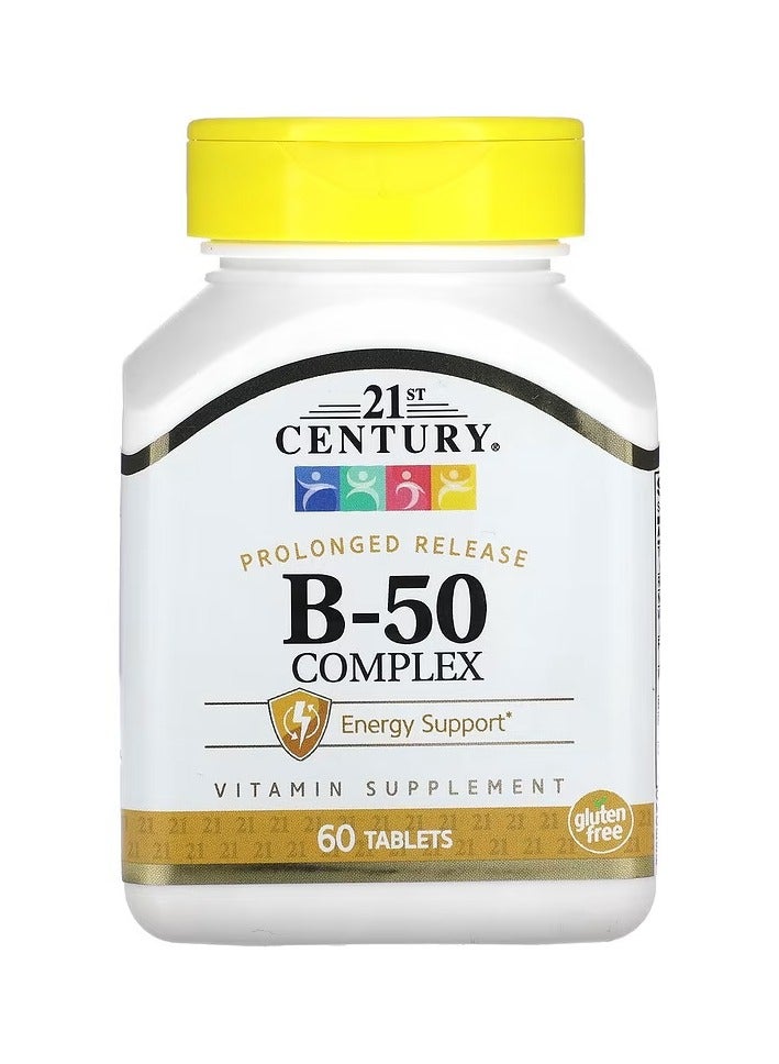 21st Century B-50 Complex Prolonged Release 60 Tablets - Image 1