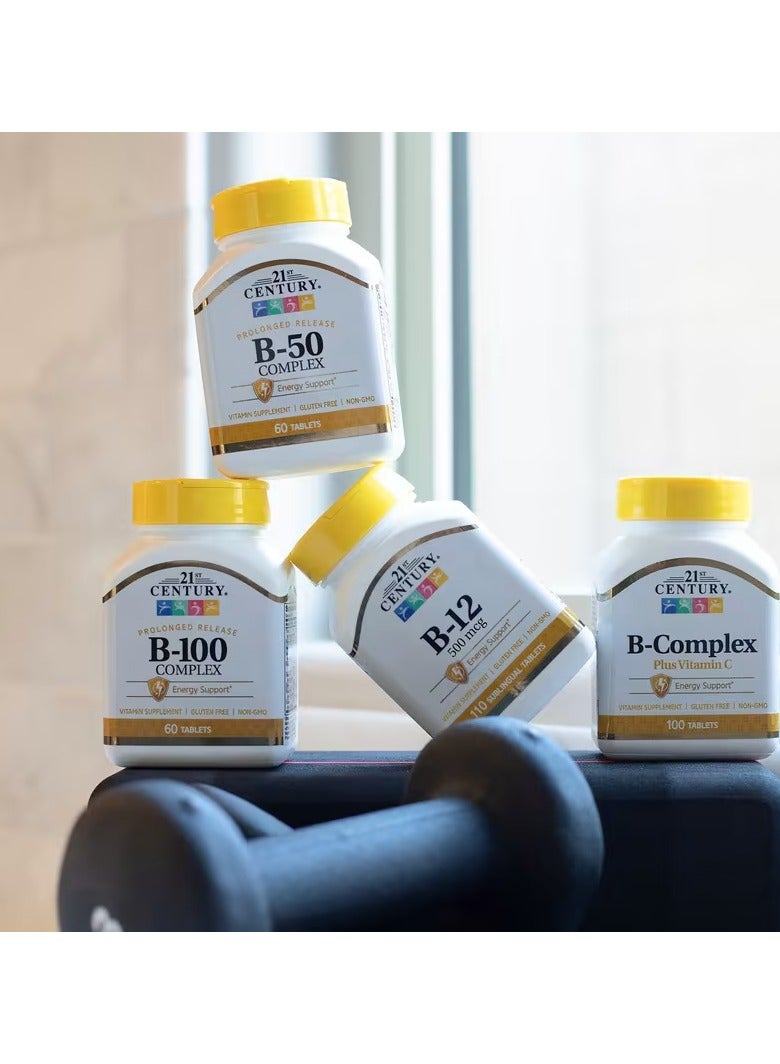 21st Century B-50 Complex Prolonged Release 60 Tablets - Image 3