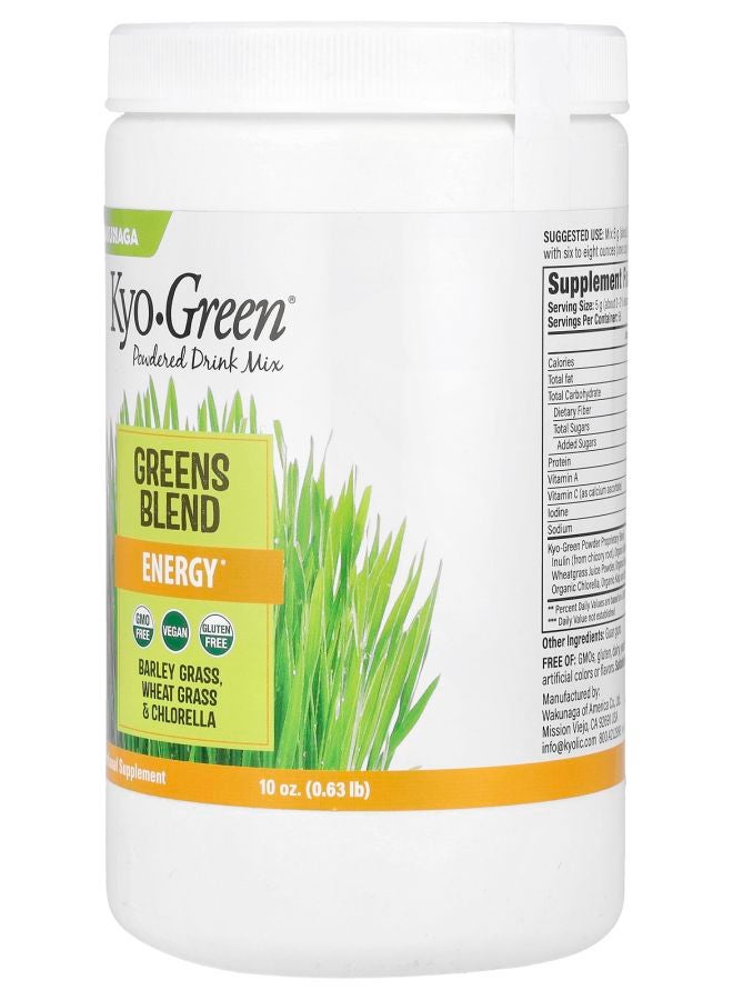 kyolic Kyo-Green Powdered Drink Mix Greens Blend  10 oz (0.63 lb) - Image 2