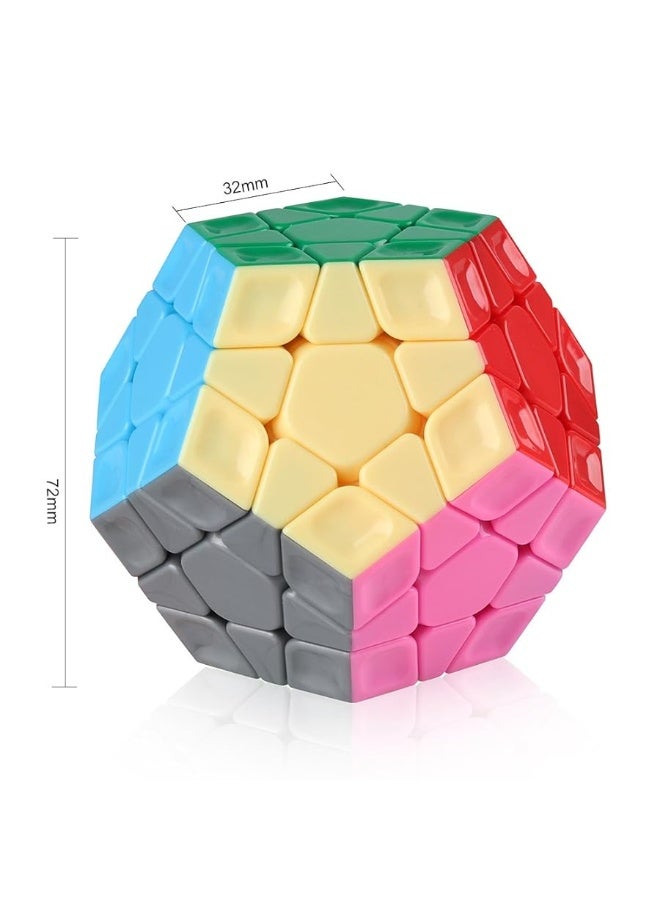 D-FantiX Cyclone Boys 3x3 Megaminx Stickerless Speed Cube Pentagonal Dodecahedron Cube Puzzle Toy - Image 5