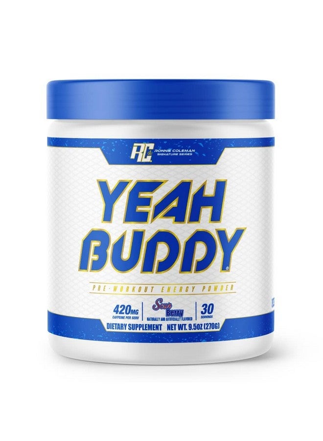 RC Rc Ronnie Coleman Yeah Buddy Pre-Workout Supplement powder- Pack of 240 g (Sour Berry) 