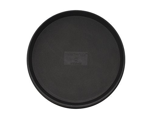 Tusco Products صينية زراعة مستديرة من تسكو، 22 بوصة، سوداء - Image 1