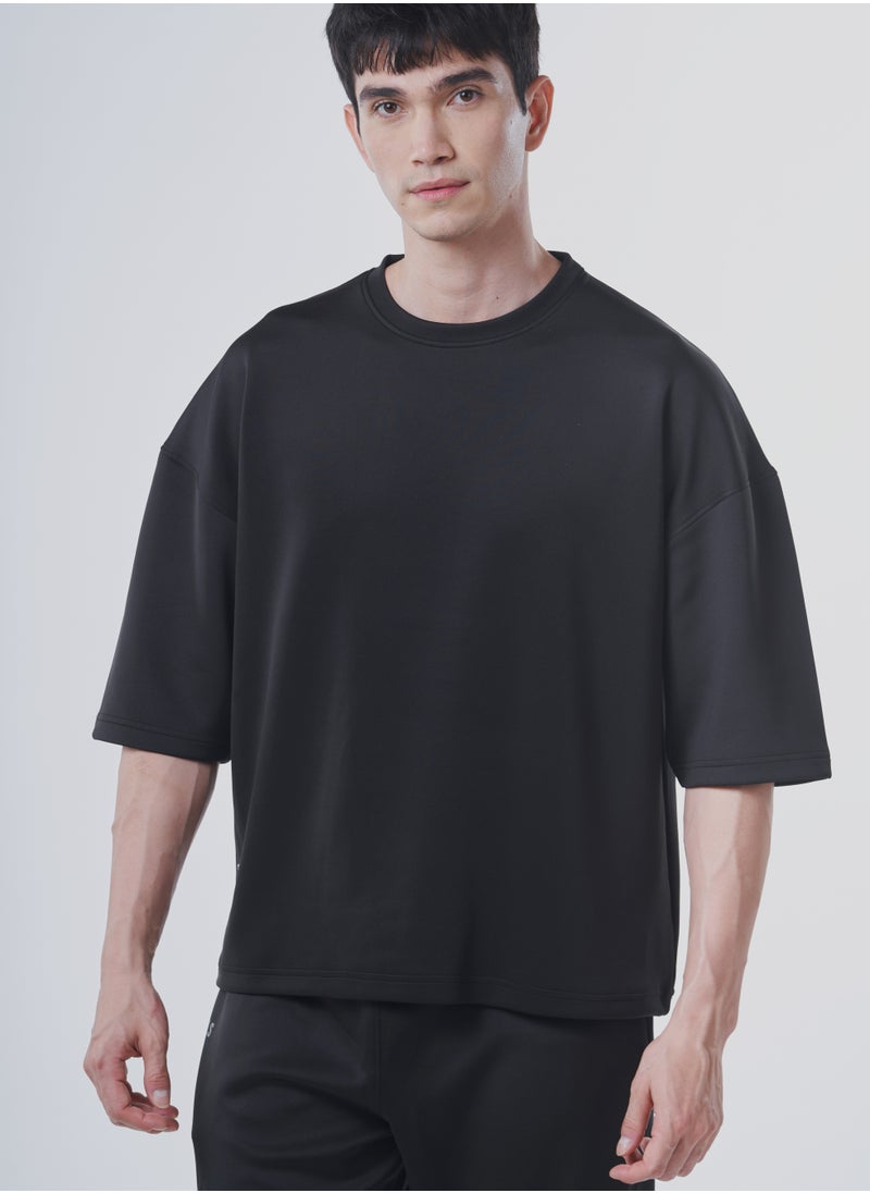 GENRLS Men's Oversized T-shirt Black  - Image 4
