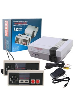 Classic Mini Gaming Console: TV Video Game Set Player, 620 Games, 2 Controllers, with Inbuilt Retro Classics like Marioo