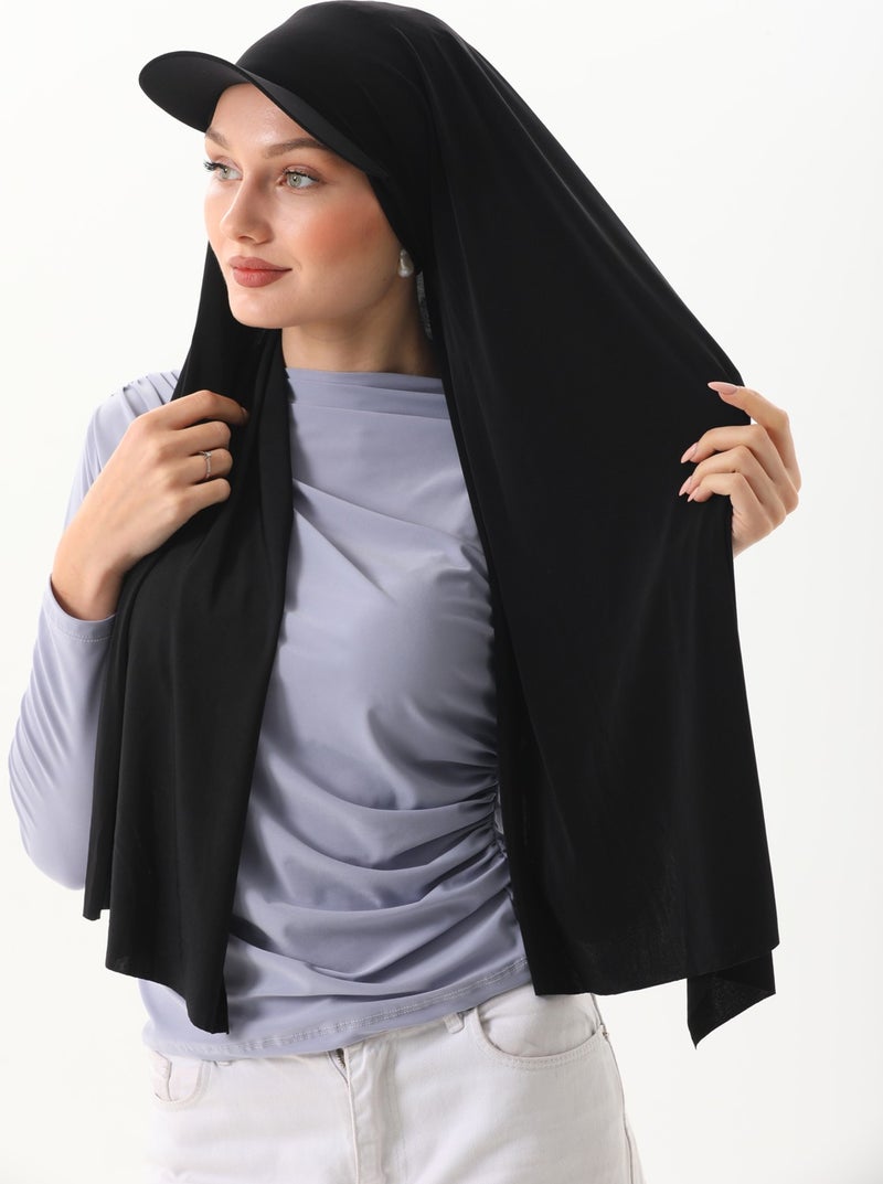 Elif Iç Giyim Elif Underwear Sandy Shawl with Hat - Image 5