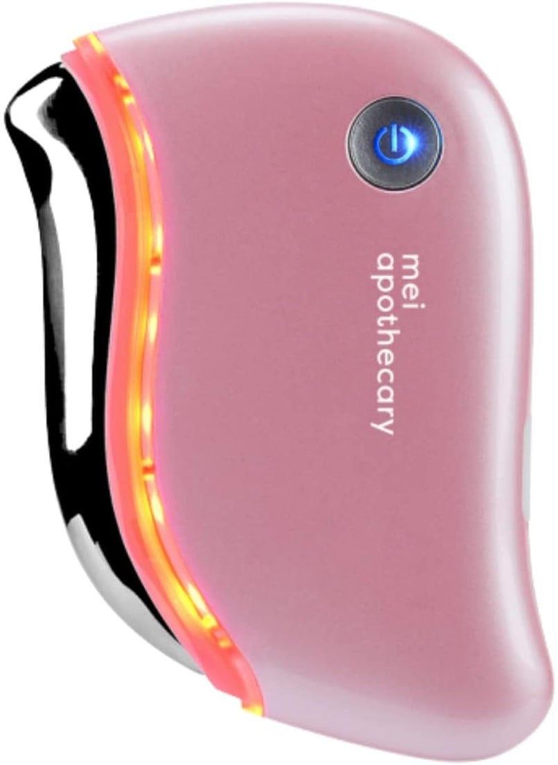 Mei Apothecary - Triple Threat LED Gua Sha Tool Natural, Non-Toxic Skincare | LED Light, Heat & Sonic Vibration for Enhanced Facial Care - Image 1