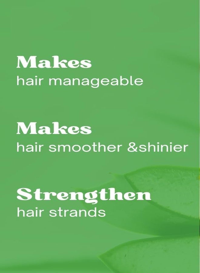 Glamezone Green Tea & Aloe Vera Hair Conditioner, Nourishing Hair Care for Soft Shiny Hair - Image 5