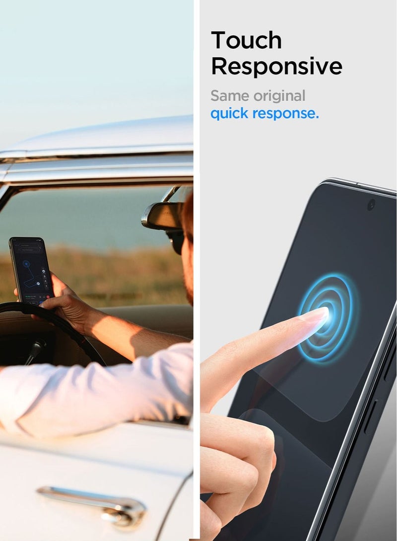 Spigen Glastr Slim for Xiaomi 13 Screen Protector Premium Tempered Glass - 2 Pack - Image 3