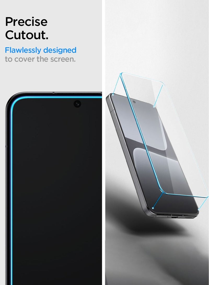 Spigen Glastr Slim for Xiaomi 13 Screen Protector Premium Tempered Glass - 2 Pack - Image 4