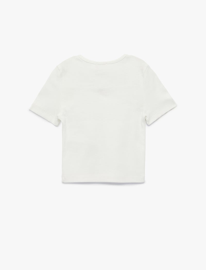 KOTON Cotton T-Shirt - Image 2