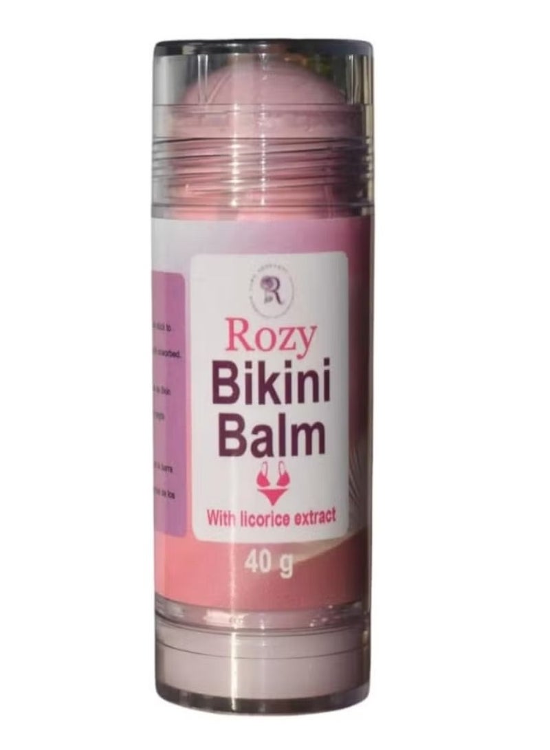 روزي بلسم البكيني روزي برائحة منعشة وثبات قوي وتبييض فائق - 40 جم - Image 1