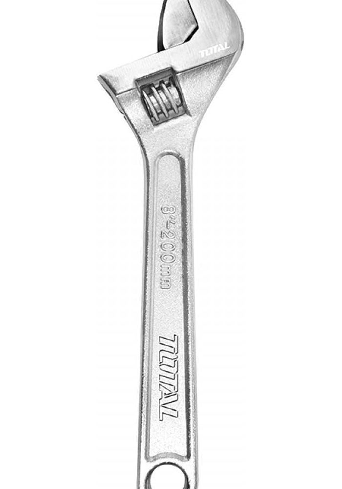 TOTAL Adjustable Wrench 200 mm (8 Inch) - Image 1