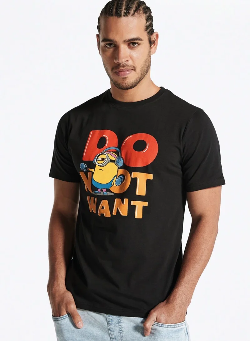 SP Characters Minions Crew Neck T-Shirt