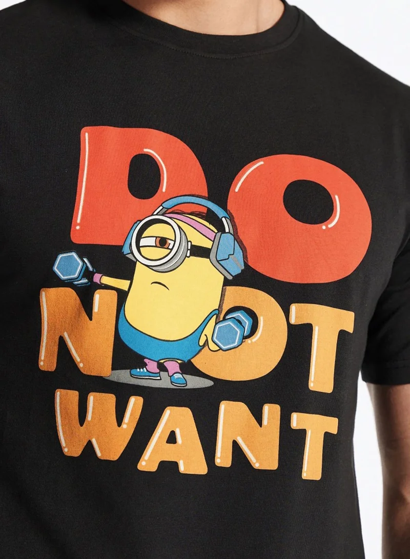SP Characters Minions Crew Neck T-Shirt