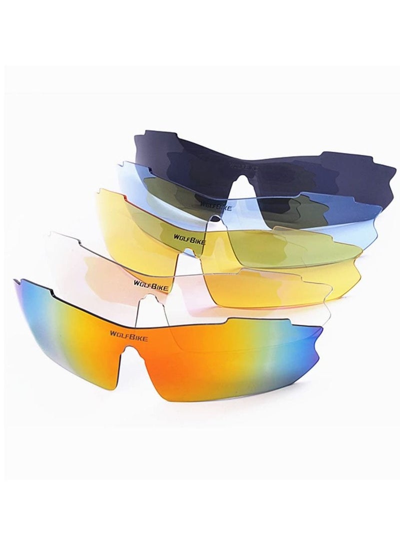 ولف بايك UV400 نظارات الرياضة في الهواء الطلق ركوب الدراجات النظارات المستقطبة الدراجات SunGlasses الرياضة في الهواء الطلق نظارات شمسية للدراجات - Image 4