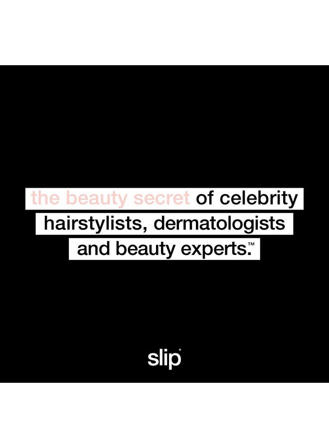 SLIP Silk Black Glam Band One Size (19” 25”) Pure 22 Momme Mulberry Silk Multipurpose Makeup Headband Comfortable Soft + Versatile Beauty Band And Spa Headband With Adjustable Fastening - Image 5