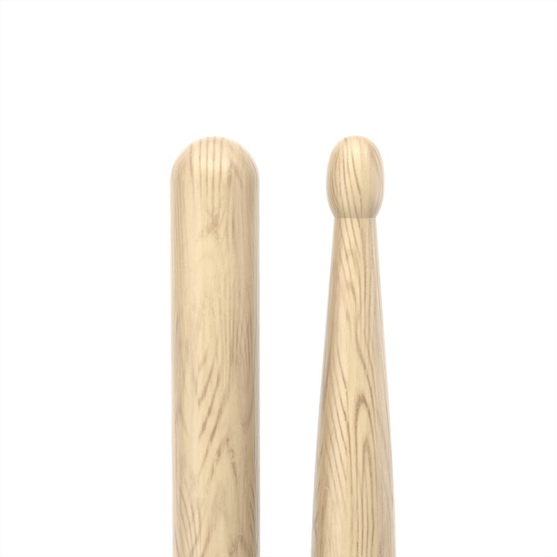 ProMark Drum Sticks - Classic Attack 2B Shira Kashi Oak Drumsticks, Oval Wood Tip, One Pair - Image 4