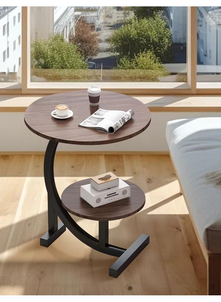 DubaiGallery طاولة قهوة لغرفة المعيشة بجانب الأريكة طاولة صغيرة إبداعية قابلة للإزالة لطاولة قهوة منزلية - Image 3