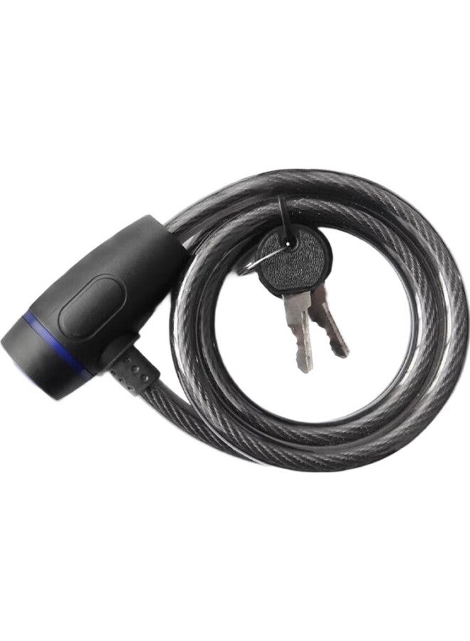 Forever Mountain Bike Anti-Theft Lock, Bicycle Combination Lock, Electric Bike Chain Lock, Thickened Steel Cable Lock, Portable Lock - Image 1