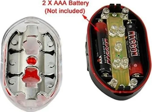 Forte GT Bike Front Rear Headlight Light Set Xbyc 6123