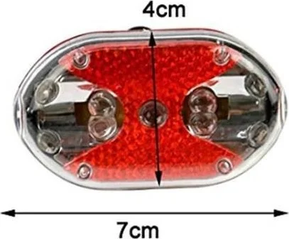 Forte GT Bike Front Rear Headlight Light Set Xbyc 6123