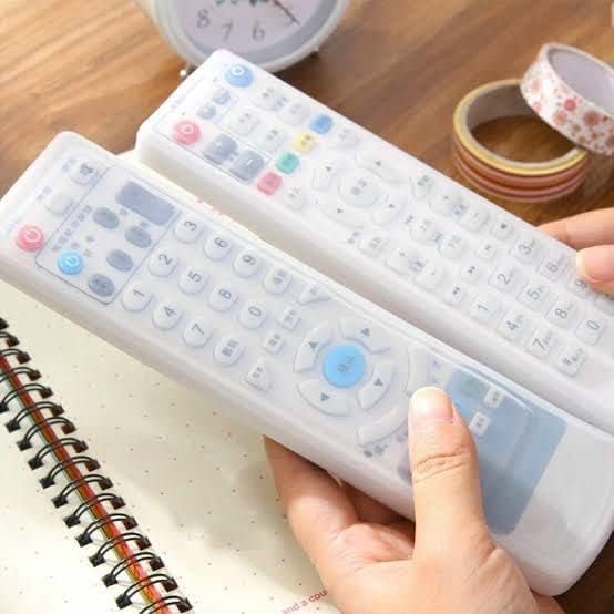 PUTHAK Universal Silicone Remote Cover – Soft Transparent Protective Case for TV & AC Remotes – Anti-Slip Dustproof Remote Skin 3pc | 3 Different Sizes - Image 4
