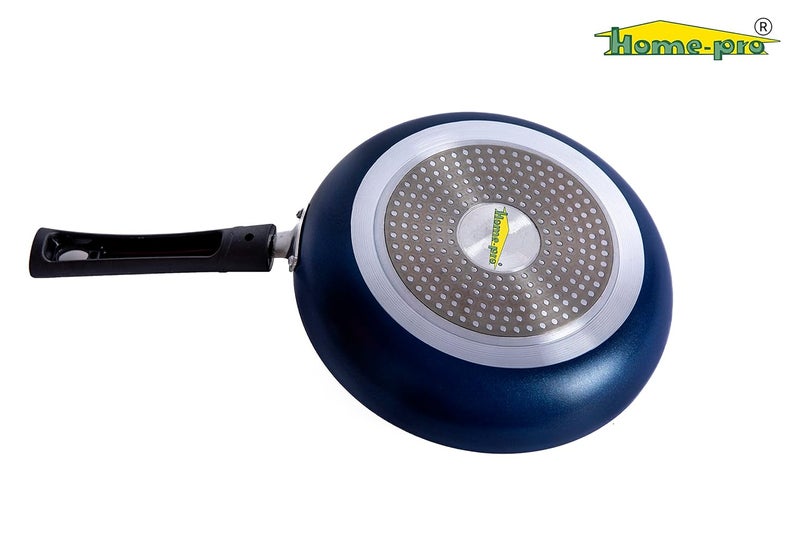 Homepro NonStick Premium Fry Pan with Glass lid 4 Layer Coating 4mm Thick Diameter 24cm PFOA Free and Food Grade Gas Stove and Induction - Image 4