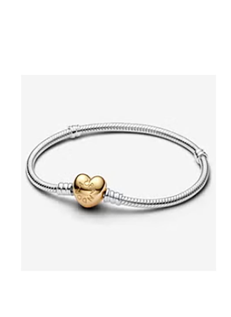 Pandora Violet Pandora Moments Silver Bracelet for Women 18cm 