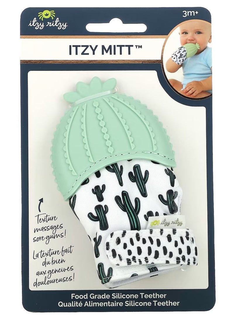 Itzy Ritzy Teething Mitt Cactus - Image 1