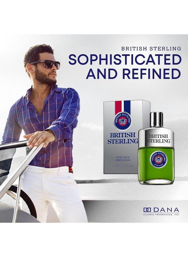 Dana British Sterling Aftershave For Men By Dana 3.8 Oz - Image 2