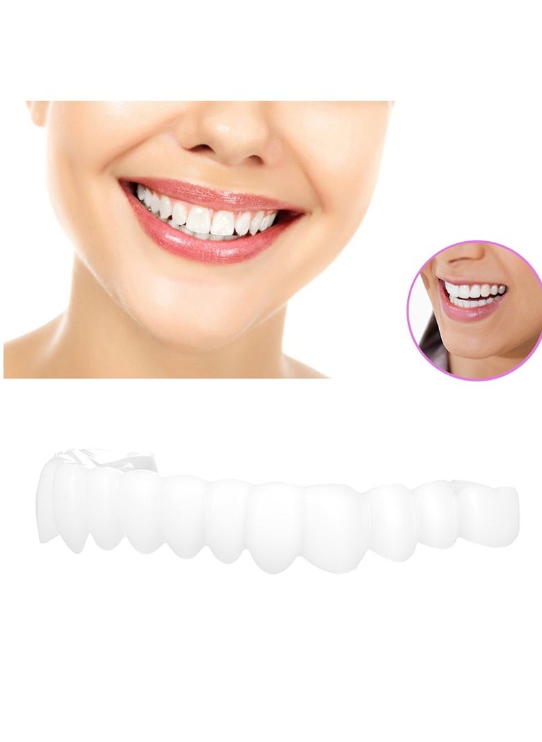 SNAP - Teeth Veneers Anti-true Braces Snap On Smile Teeth Whitening Denture Teeth Comfortable Veneer Cover Teeth - Image 1