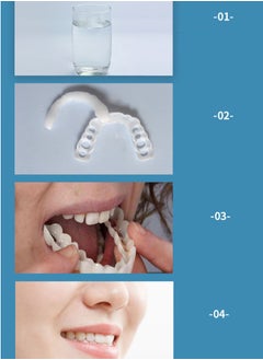 SNAP Teeth Veneers Anti-true Braces Snap On Smile Teeth Whitening Denture Teeth Comfortable Veneer Cover Teeth  - Image 4