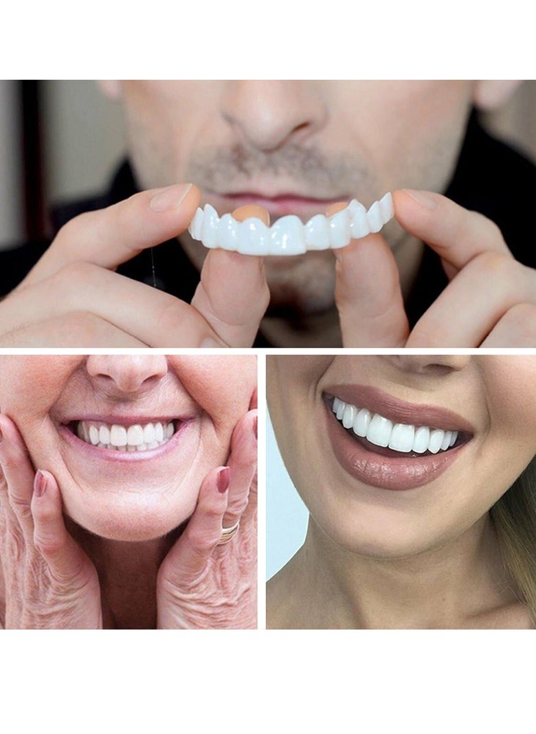 SNAP - Teeth Veneers Anti-true Braces Snap On Smile Teeth Whitening Denture Teeth Comfortable Veneer Cover Teeth - Image 1