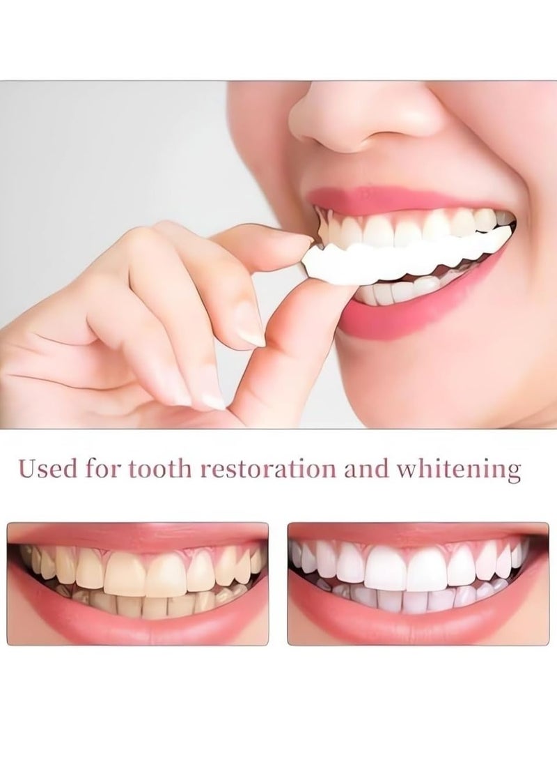 SNAP - Teeth Veneers Anti-true Braces Snap On Smile Teeth Whitening Denture Teeth Comfortable Veneer Cover Teeth - Image 1