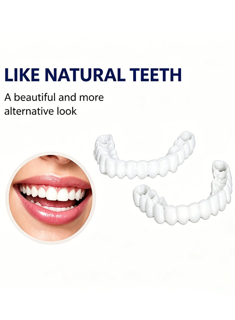 SNAP Teeth Veneers Anti-true Braces Snap On Smile Teeth Whitening Denture Teeth Comfortable Veneer Cover Teeth - Image 4