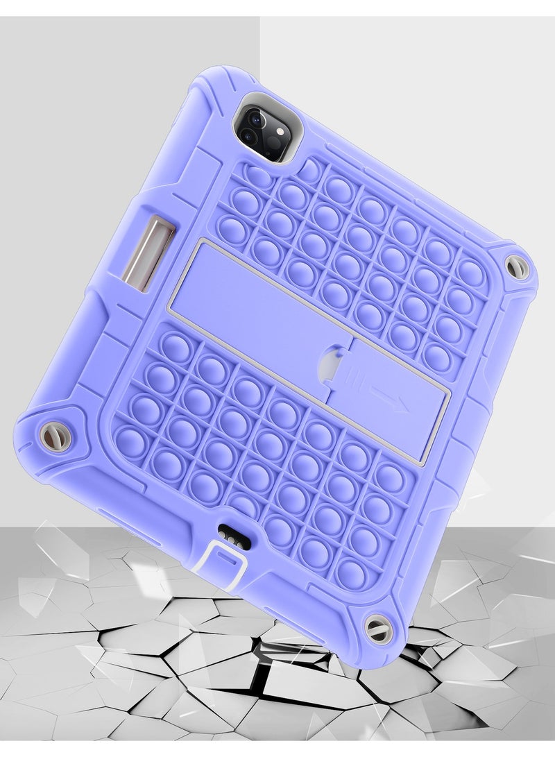 general Case for iPad 9th/8th/7th generation (Case for iPad 10.2 2021/2020/2019) Push Pop Fidget Toys Case Fall Protection Cover with Pencil Holder Kickstand - Image 2