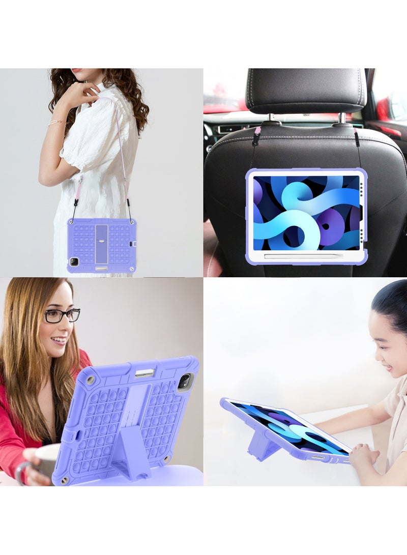 general Case for iPad 9th/8th/7th generation (Case for iPad 10.2 2021/2020/2019) Push Pop Fidget Toys Case Fall Protection Cover with Pencil Holder Kickstand - Image 3